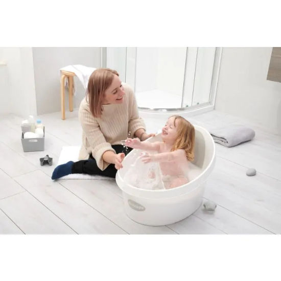 Slika Shnuggle Toddler kadica za kupanje, White/Grey 