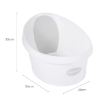 Slika Shnuggle Toddler kadica za kupanje, White/Grey 