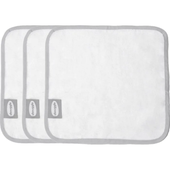 Prikažite detalje za Mali ručnik za pranje bebe, 3 kom - White Shnuggle  Slika Mali ručnik za pranje bebe, 3 kom - White Shnuggle