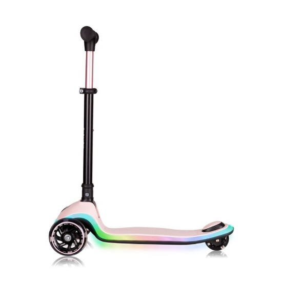 Slika Romobil Mey LED, Pink Rose Lionelo 