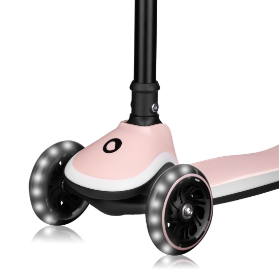 Slika Romobil Mey LED, Pink Rose Lionelo 
