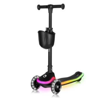 Slika Romobil Mey LED, Black Onyx Lionelo 