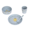 Slika Posuđe Set PP/celuloza Happy Fruits Lemon (Tanjur, Zdjelica, Šalica, Žlica) Lässig 