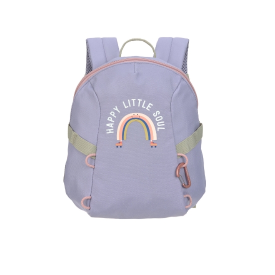 Slika Ruksak Tiny Outdoor Rainbow pastel lilac - Lässig