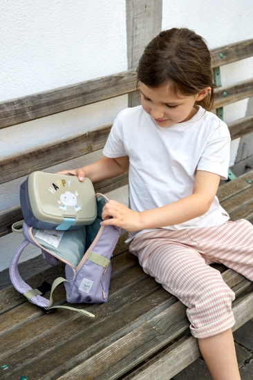 Slika Ruksak Tiny Outdoor Rainbow pastel lilac - Lässig