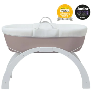 Slika Dreami Moses košara sa stalkom i madracem - Taupe Shnuggle 