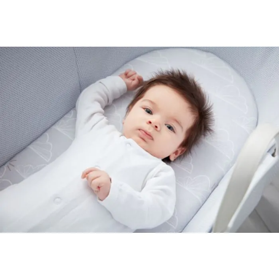 Slika Plahta za Dreami Moses košaru - Siva, 2 kom Shnuggle 