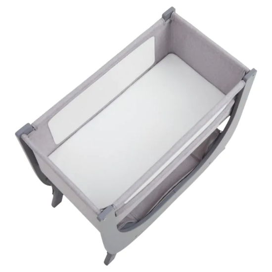 Slika Shnuggle Air Lite krevetić za bebe, siva 