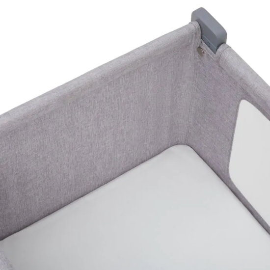 Slika Shnuggle Air Lite krevetić za bebe, siva 