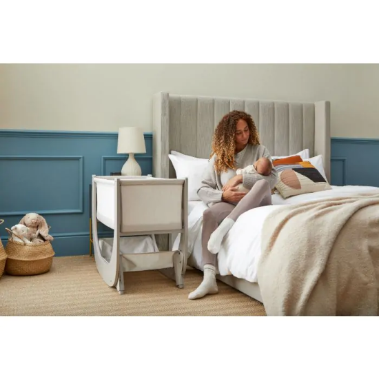 Slika Shnuggle Air Lite krevetić za bebe, Taupe 