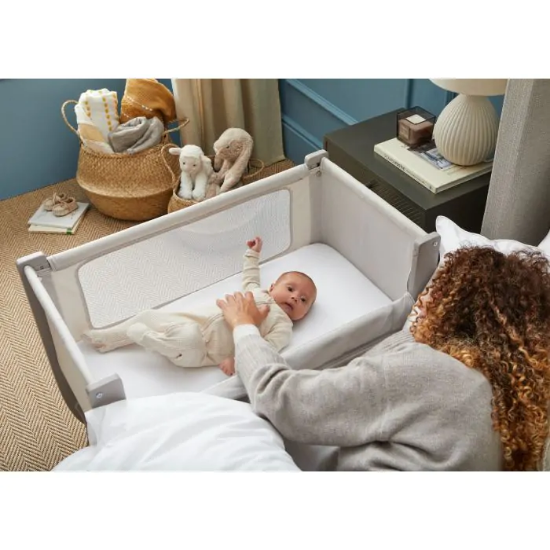 Slika Shnuggle Air Lite krevetić za bebe, Taupe 
