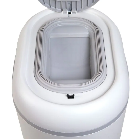 Slika Spremnik za odlaganje pelena - Bijelo/Sivi Shnuggle 