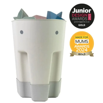 Slika Spremnik za igračke Ellie - Sivi Shnuggle 