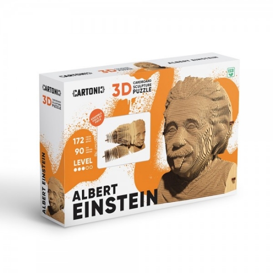 Slika 3D puzzle - Albert Einstein CARTONIC
