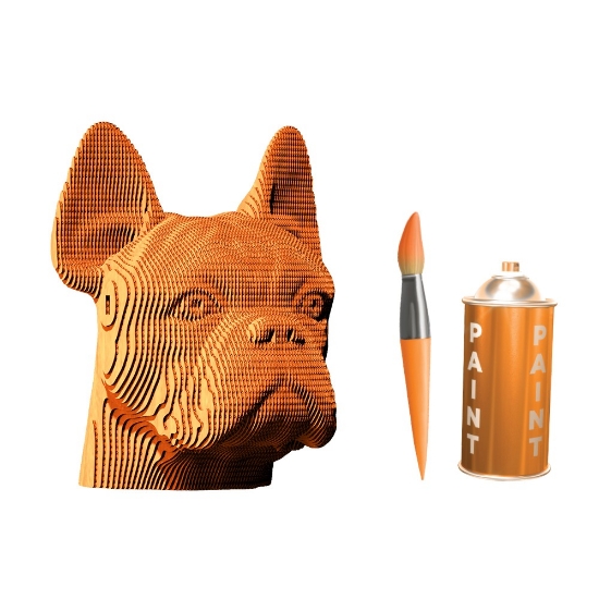 Slika 3D puzzle - Buldog CARTONIC 
