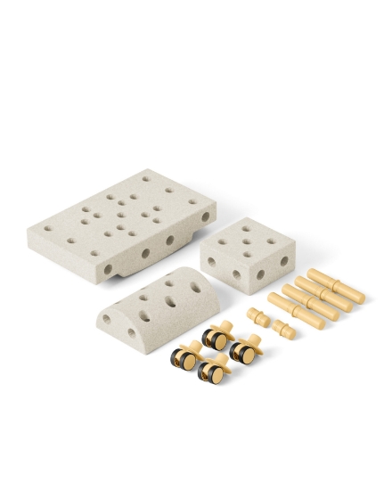Slika MODU Curiosity set, Sand Grey / Honey Yellow