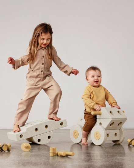 Slika MODU Dreamer set, Sand Grey / Honey Yellow
