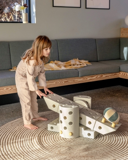 Slika MODU Dreamer set, Sand Grey / Honey Yellow