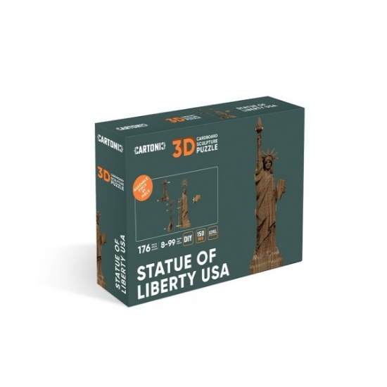 Slika 3D puzzle - Kip slobode CARTONIC