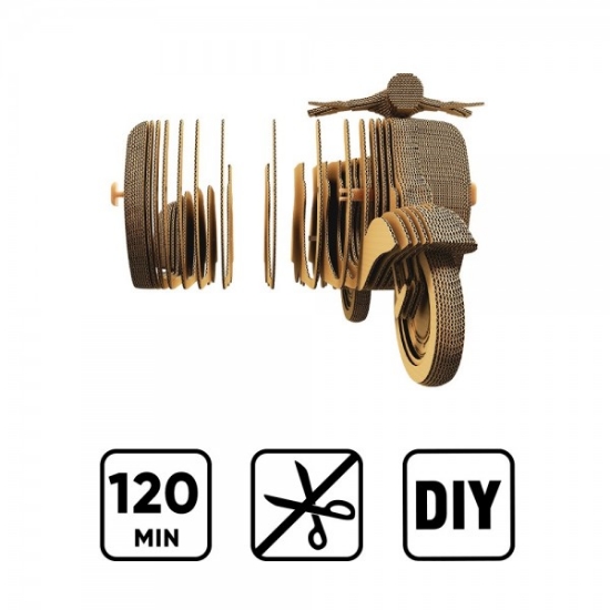 Slika 3D puzzle - Skuter CARTONIC 