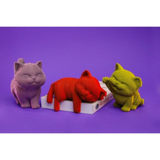 Slika 3D puzzle - Tri mačića CARTONIC 