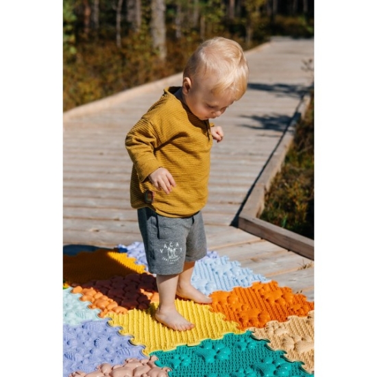 Slika Senzoričke podloge puzzle SUNSHINE GARDEN 6 kom Ortoto 