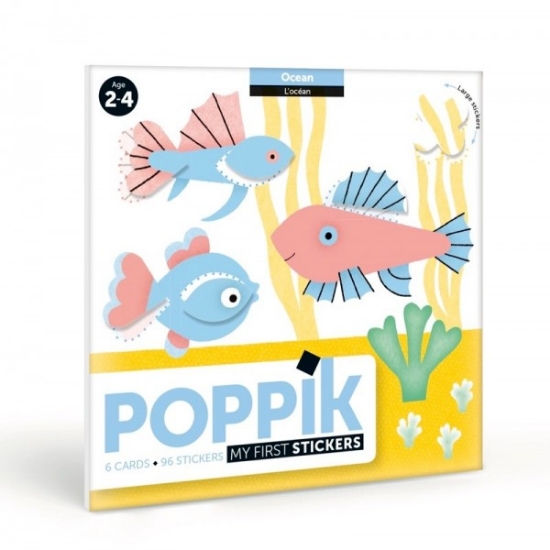 Slika Kartice s naljepnicama Baby OCEAN POPPIK 