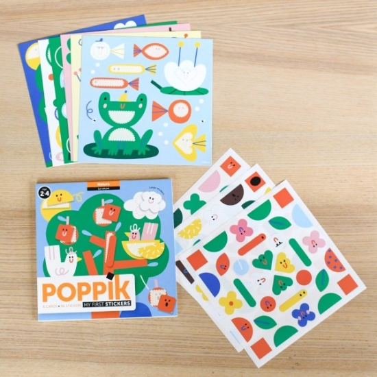 Slika Kartice s naljepnicama Baby PRIRODA POPPIK 