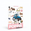 Slika Mini poster s naljepnicama Discovery FARMA POPPIK 