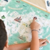 Slika Poster s naljepnicama Discovery PUT OKO SVIJETA POPPIK 