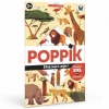 Slika Poster s naljepnicama Discovery SAVANA POPPIK 