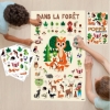 Slika Poster s naljepnicama Discovery ŠUMA POPPIK 