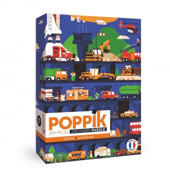 Slika Puzzle i poster VOZILA POPPIK 