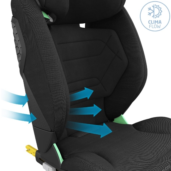 Slika Autosjedalica Rodifix Pro 2 i-Size, Grupa 2, 3 (15-36 kg) (100-150 cm) - Authentic Black Maxi-Cosi