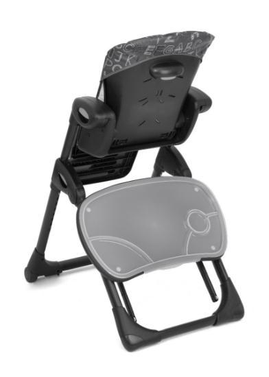 Slika Hranilica Mimzy Recline - ABC Charcoal Joie 