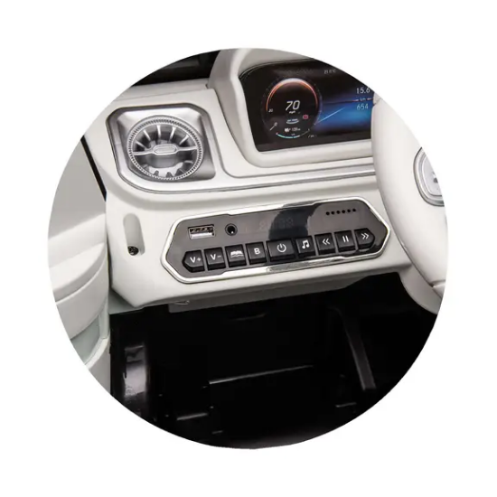 Slika Mercedes Benz auto na akumulator EQG Crna