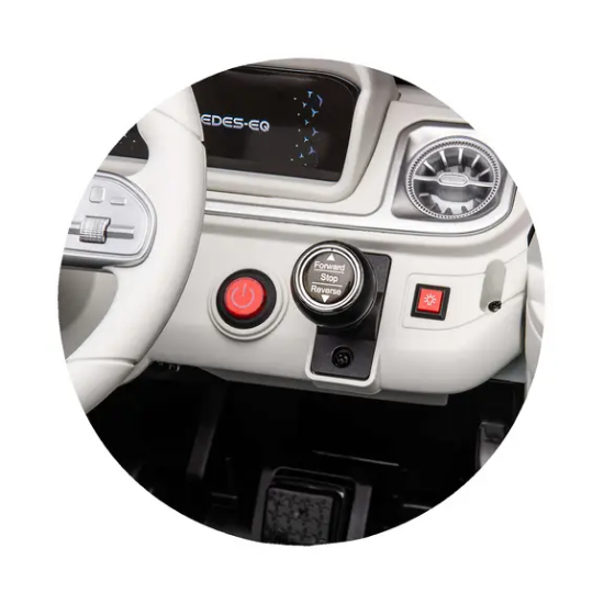 Slika Mercedes Benz auto na akumulator EQG Crna