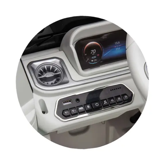 Slika Mercedes Benz auto na akumulator EQG Bijeli