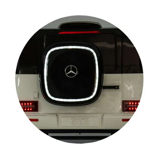 Slika Mercedes Benz auto na akumulator EQG Bijeli