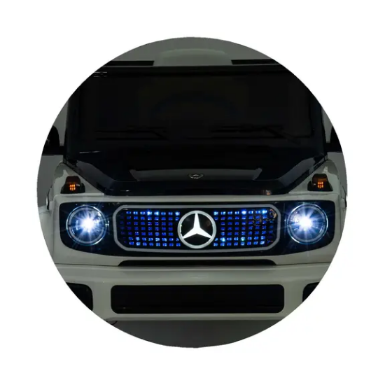 Slika Mercedes Benz auto na akumulator EQG Bijeli