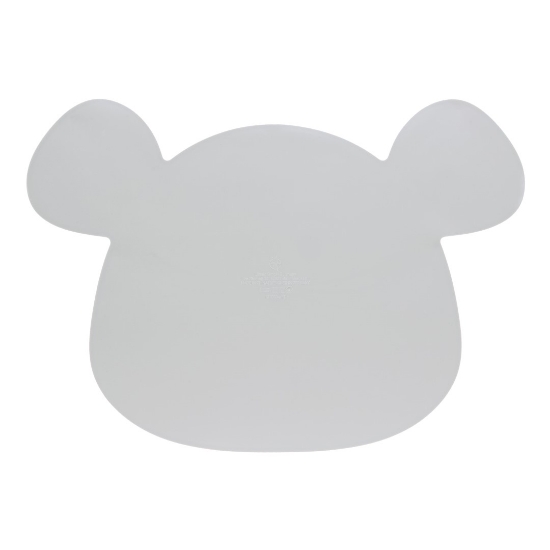 Slika Silikonski podložak Little Chums Mouse sivi Lässig 