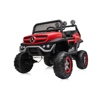 Prikažite detalje za Mercedes auto na akumulator OffRoad Unimog Red Slika Mercedes auto na akumulator OffRoad Unimog Red