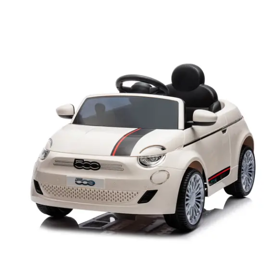 Slika Fiat auto na akumulator 500 Bijeli