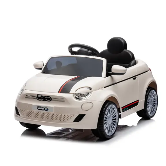 Slika Fiat auto na akumulator 500 Bijeli