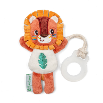 Prikažite detalje za Svjetleći plišanac s držačem za dudu- Lavić Jack Slika Svjetleći plišanac s držačem za dudu- Lavić Jack