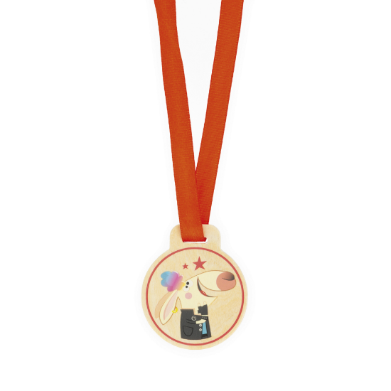 Slika Applepop - Set od 5 drvenih medalja