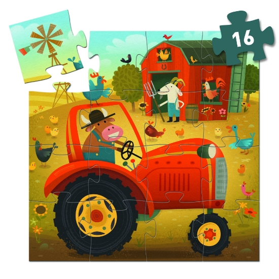Slika Puzzle - Traktor