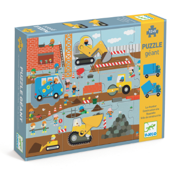 Slika Velike puzzle - Gradilište