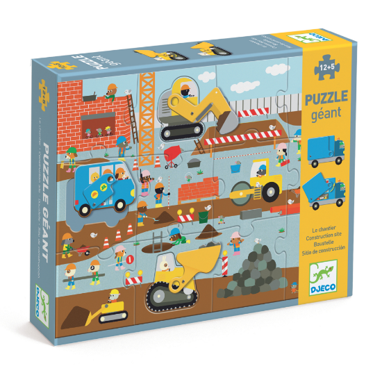 Slika Velike puzzle - Gradilište