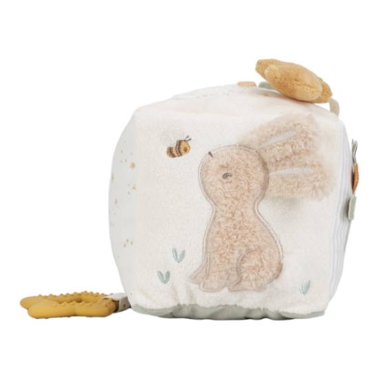 Slika Aktivna plišana kocka Newborn Naturals - Little Dutch